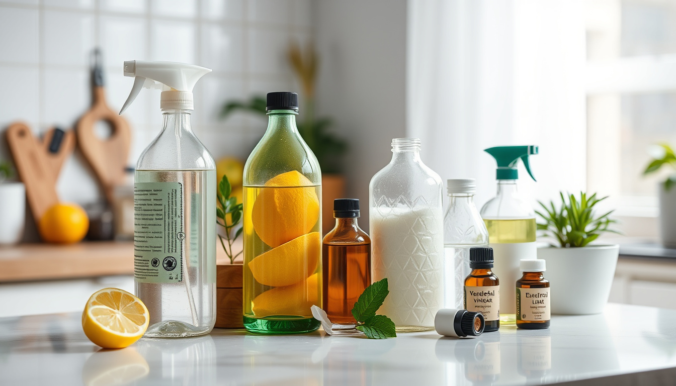 DIY Cleaning Solutions: Eco-Friendly Recipes for a Sparkling Home